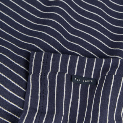 Ted Baker - MELTED LS Striped T-Shirt in Navy - Nigel Clare
