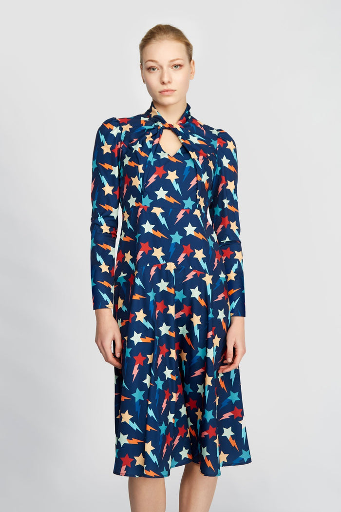 Teresa Dress (Blue)