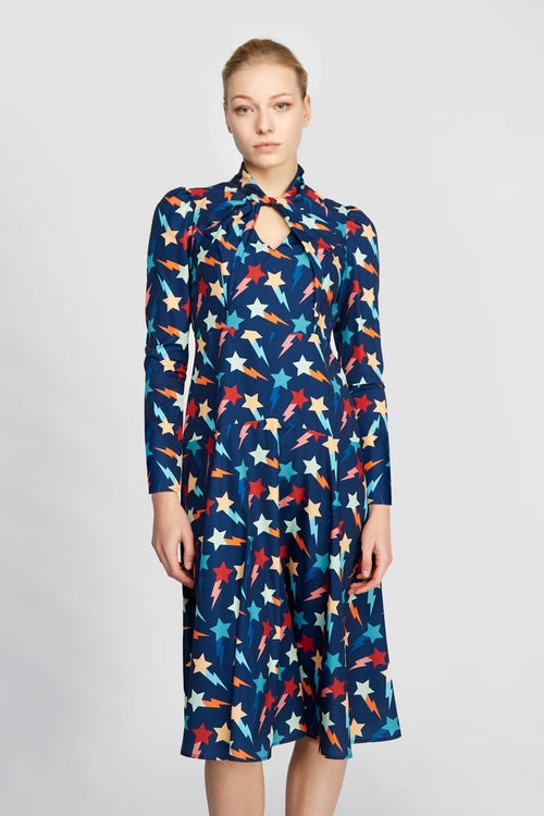 Teresa Dress (Blue)