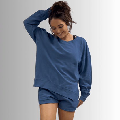 Tessa Lightweight Sweatshirt - Comfortable French Terry Style - RFE Marketing Ventures