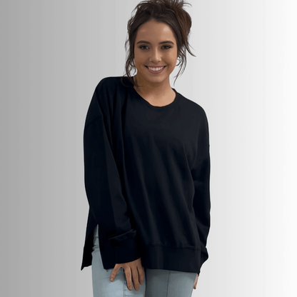 Tessa Lightweight Sweatshirt - Comfortable French Terry Style - RFE Marketing Ventures