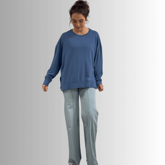 Tessa Lightweight Sweatshirt - Comfortable French Terry Style - RFE Marketing Ventures
