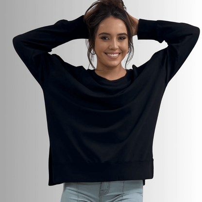 Tessa Lightweight Sweatshirt - Comfortable French Terry Style - RFE Marketing Ventures