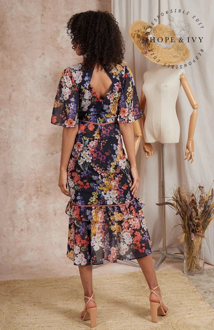 The Frima Midi Tea Dress