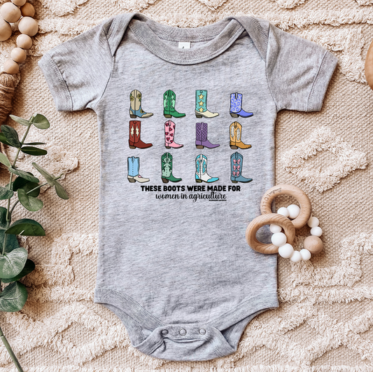 These Boots Were Made For Women In Ag– Infant/Toddler/Youth