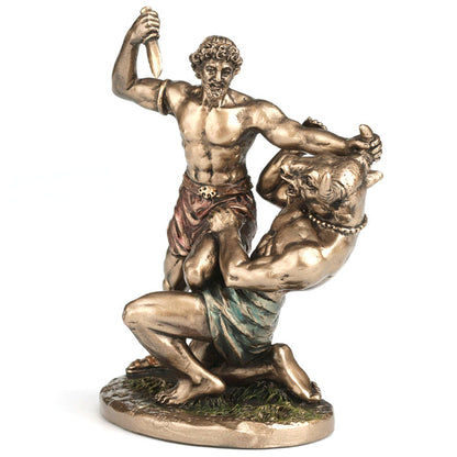 Theseus Defeating the Minotaur Miniature Statue