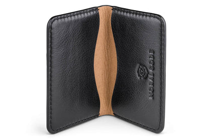 Moral Code Title Card Case - #color_black-leather