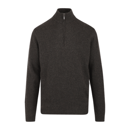 Urban Pioneers Male Tommi Half-zip SWEATER COFFEE