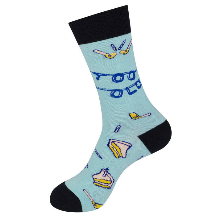 Too Old To Give A Shit Socks - Closeout | Funatic - Wichita Home Outlet
