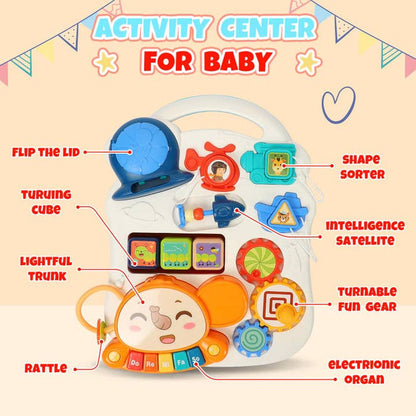 TOY Life 3-in-1 Baby Push Walker and Activity Center