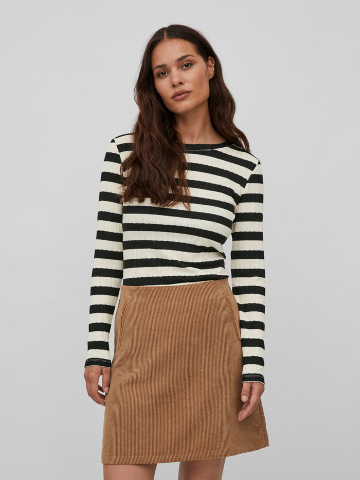 Trippa Stripe Top (Black)