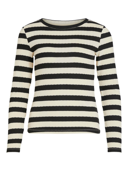 Trippa Stripe Top (Black)