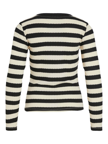 Trippa Stripe Top (Black)