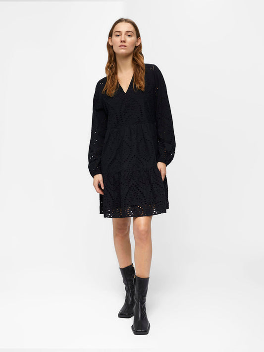 TULSI L/S DRESS (BLACK)