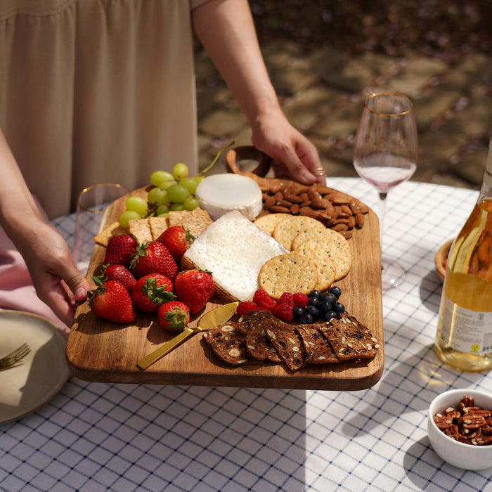 Twine - Large Acacia Loop Serve Board