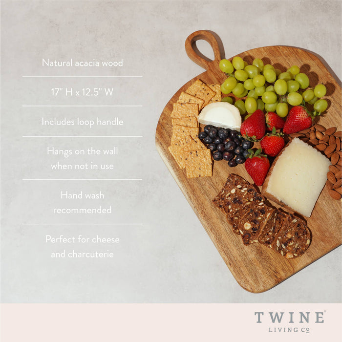 Twine - Large Acacia Loop Serve Board