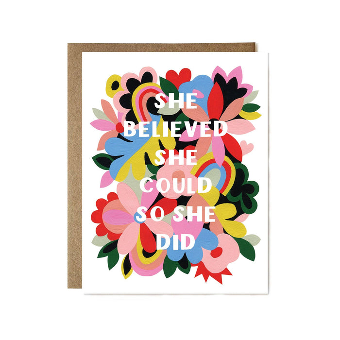 Ula Bloom - She Believed Card