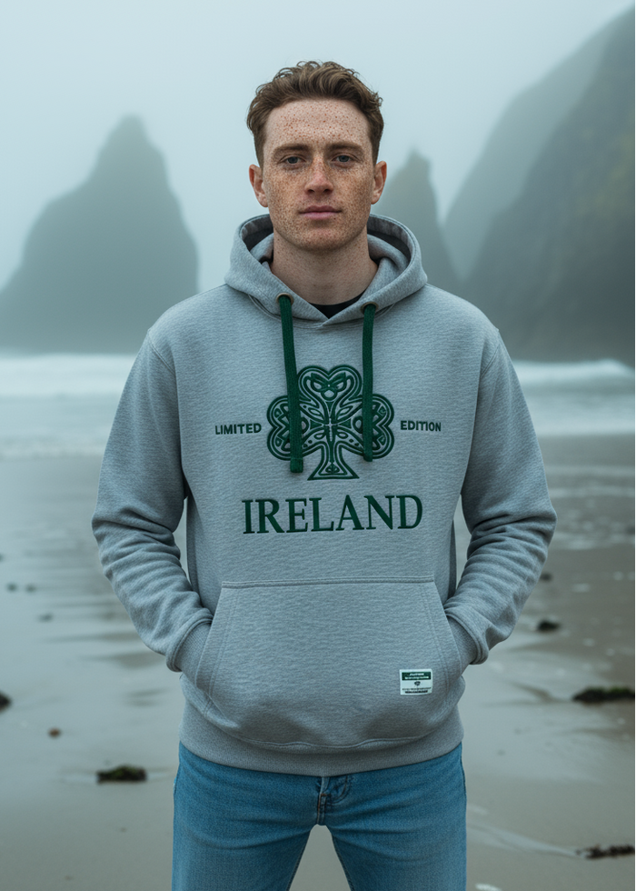Limited Edition Ireland Shamrock Hoodie