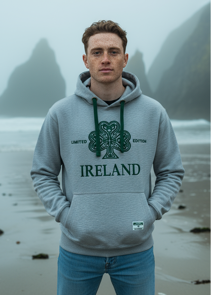 Limited Edition Ireland Shamrock Hoodie