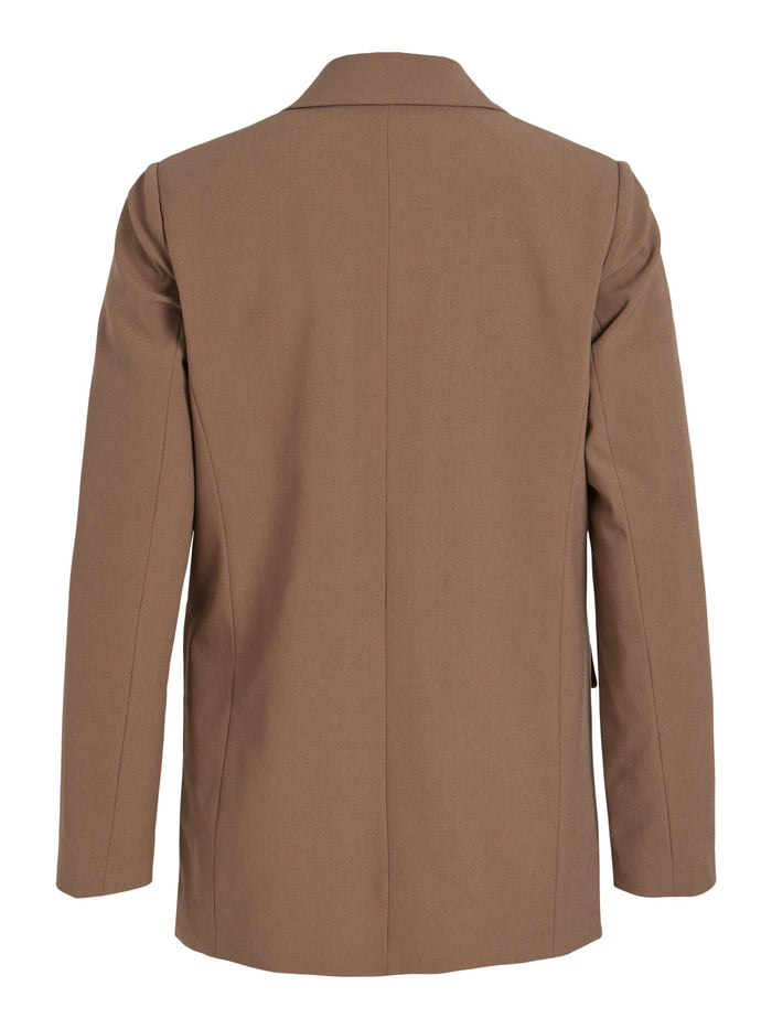 VICA LOOSE BLAZER (FOSSIL)