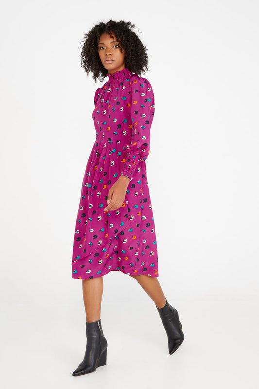 Victoria Dress (Purple)