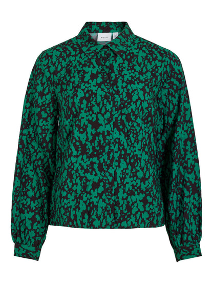 VIKARMA SHIRT (GREEN GRAPHIC)