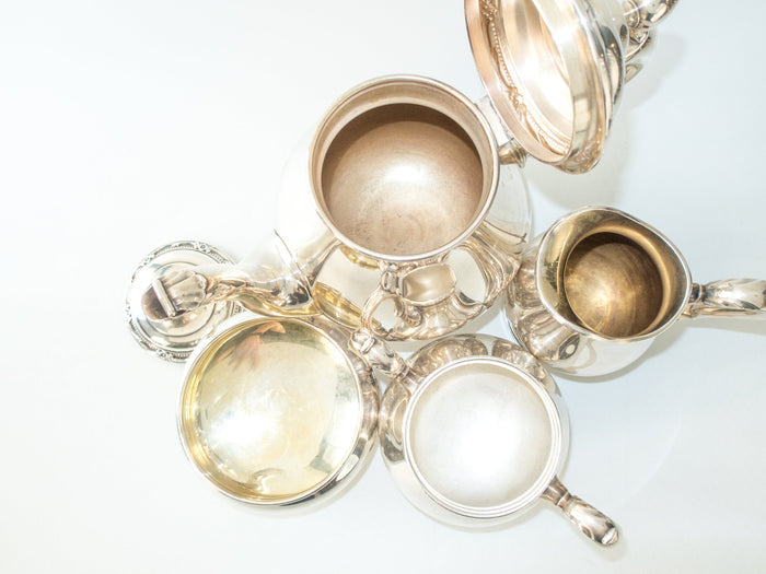 Vintage Silverplate Tea Set Service Remembrance Rogers Bros