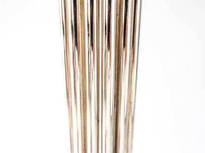 Vintage Tall Column Silver Candle Holders Candlesticks 18"