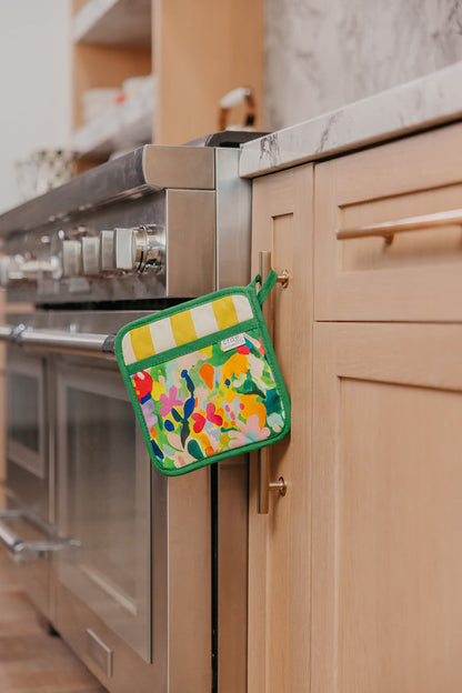 Violet: 2 Oven Mitt + 1 Pot Pad Bundle Pack