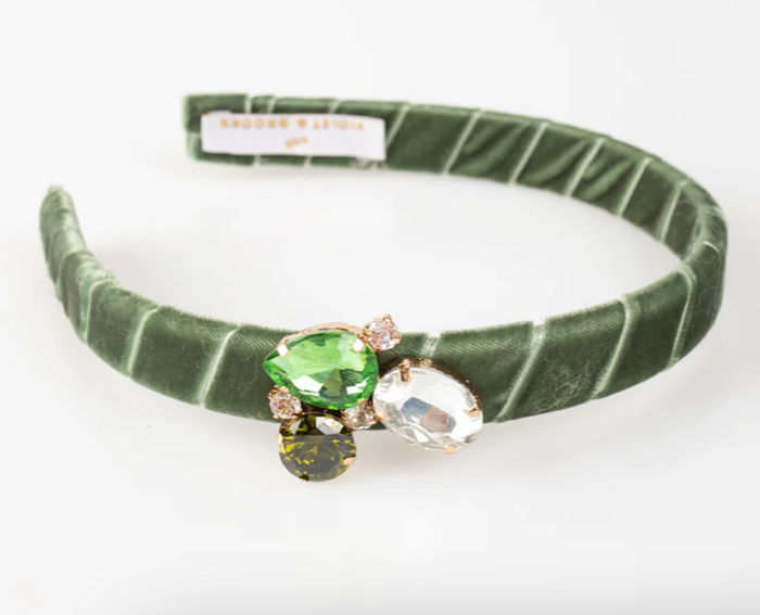 Violet & Brooks Dakota Crystal Headband