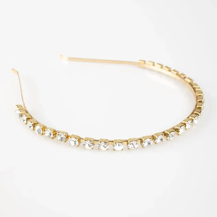 Violet & Brooks Skinny Crystal Headband