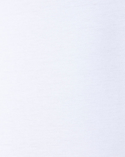 White Polo Neck T-Shirt