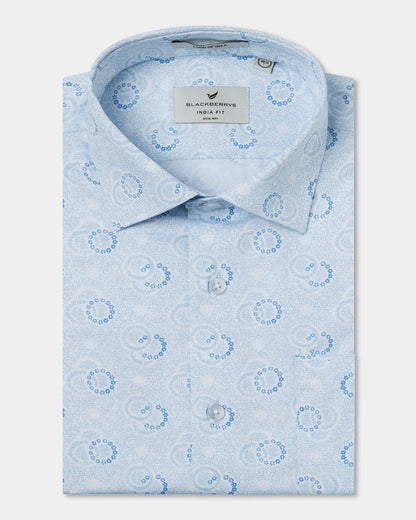 White Printed Shirt - Circuit