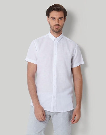 White Short Sleeves Shirt