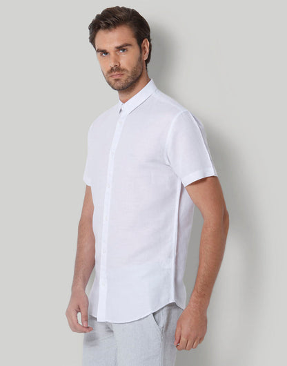 White Short Sleeves Shirt