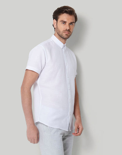 White Short Sleeves Shirt