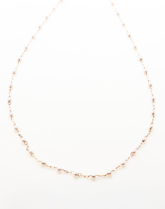 Winnie Beaded Pearl Necklace