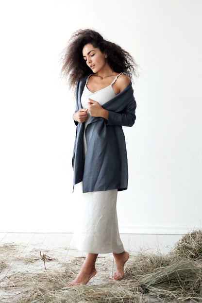 Women's Linen Cardigan DALEA - IN STOCK