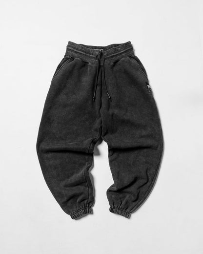 WOMENS OVERSIZED SWEATPANTS - ACID WASH