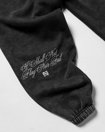 WOMENS OVERSIZED SWEATPANTS - ACID WASH