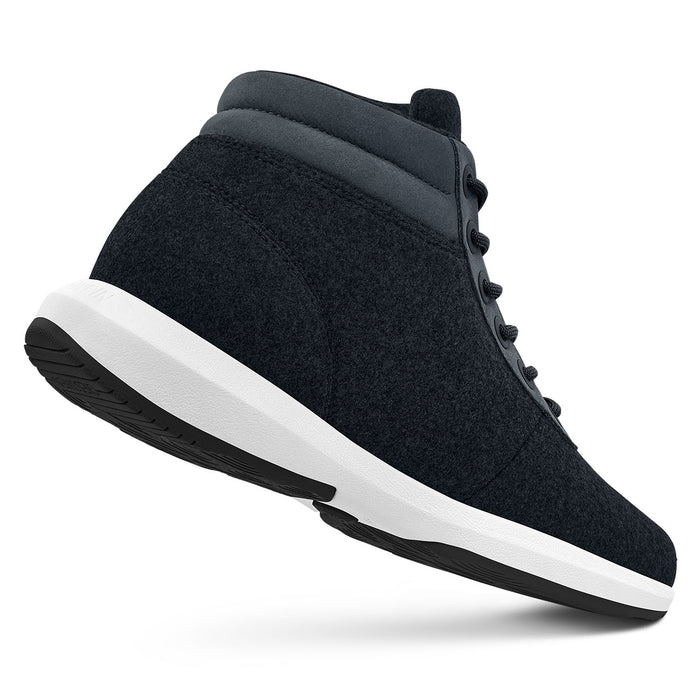 Giesswein Wool Sneaker High Top M - bleu foncé 548