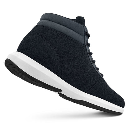 Giesswein Wool Sneaker High Top M - bleu foncé 548