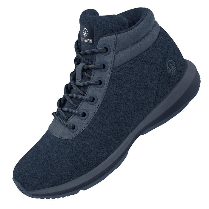 Giesswein Wool Sneaker High Top W - bleu 580