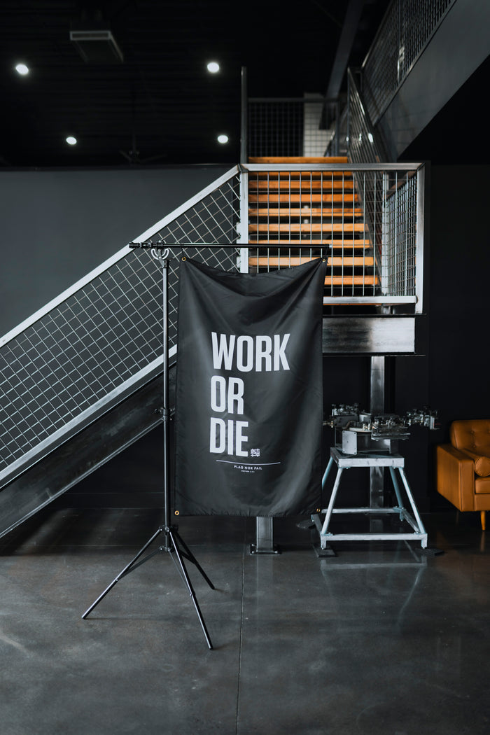 WORK OR DIE FLAG