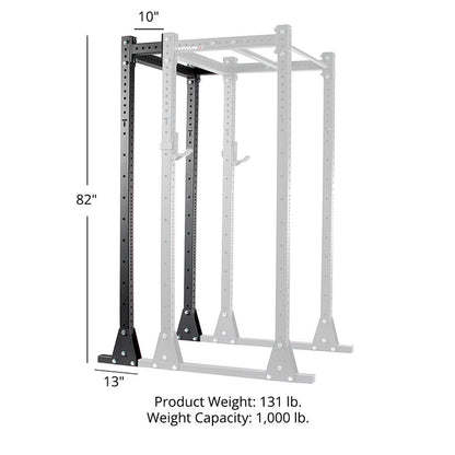 X-3 Series Flat Foot Extension Kit | 82" / 10"