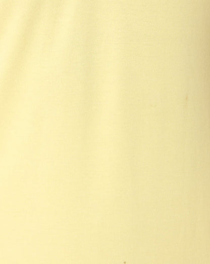 Yellow Polo Neck T-Shirt