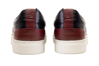 Moral Code York Men's Vegan Sneaker - #color_black-red